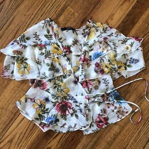 Forever 21 wrap top